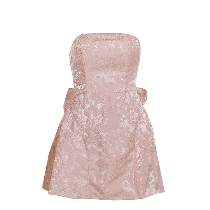 CAROLINE™ - Elegant Strapless A-Line Tube Dress for Summer & Dating